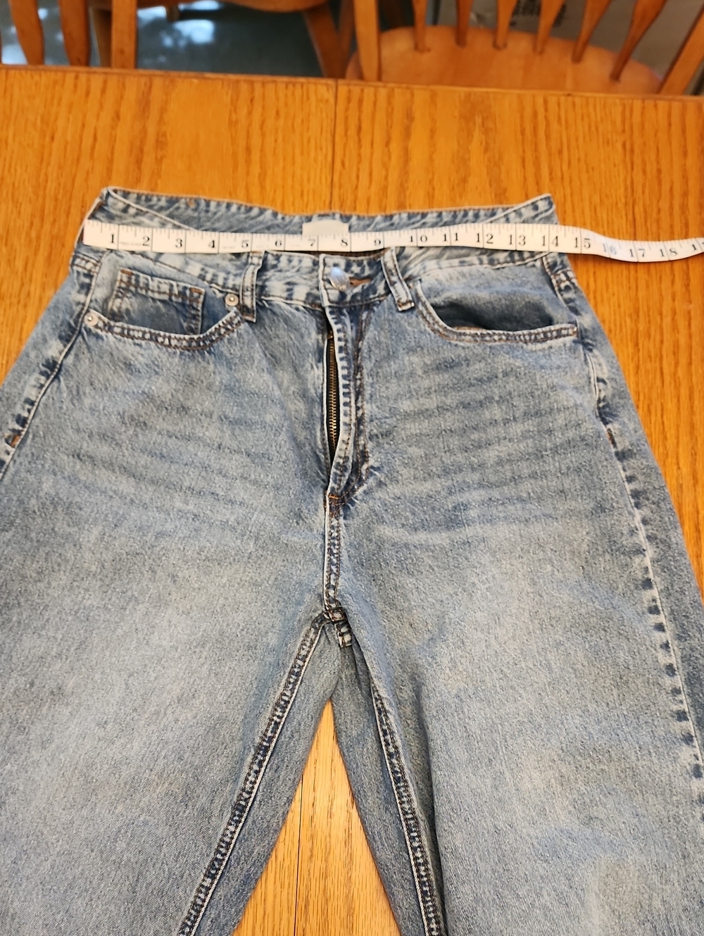 Simple Society Light Blue Wash Jeans - Picture 10 of 16